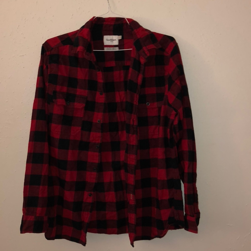 red and black flannel